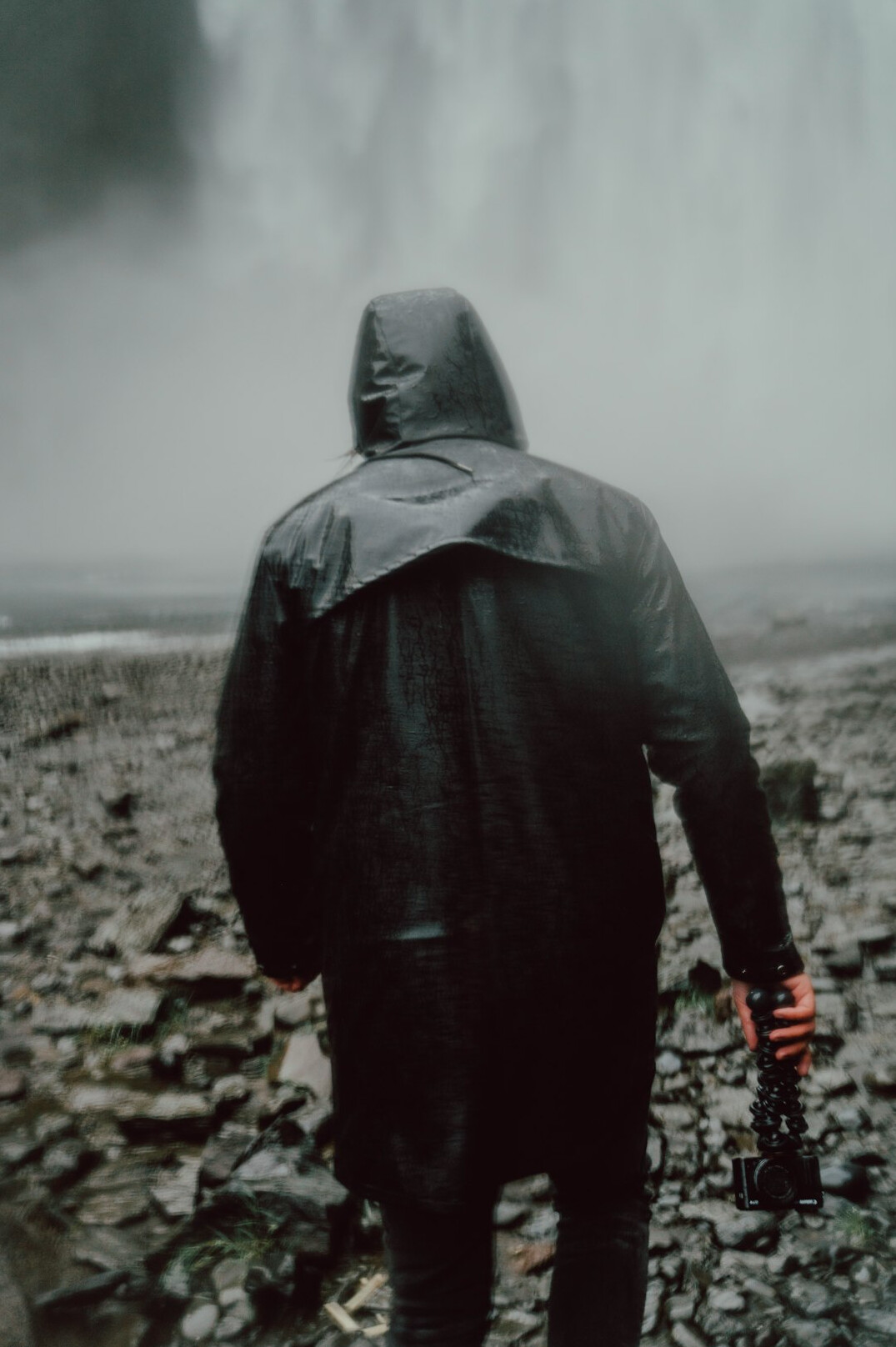 detective in raincoat
